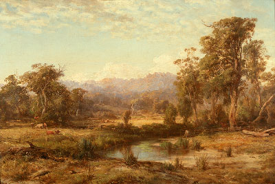 Lous Buvelot painting of Macedon ranges