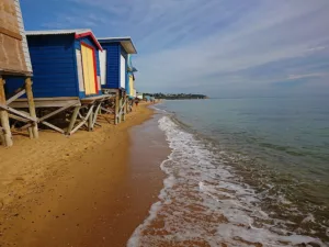 home on beach at Mornington Peninsula