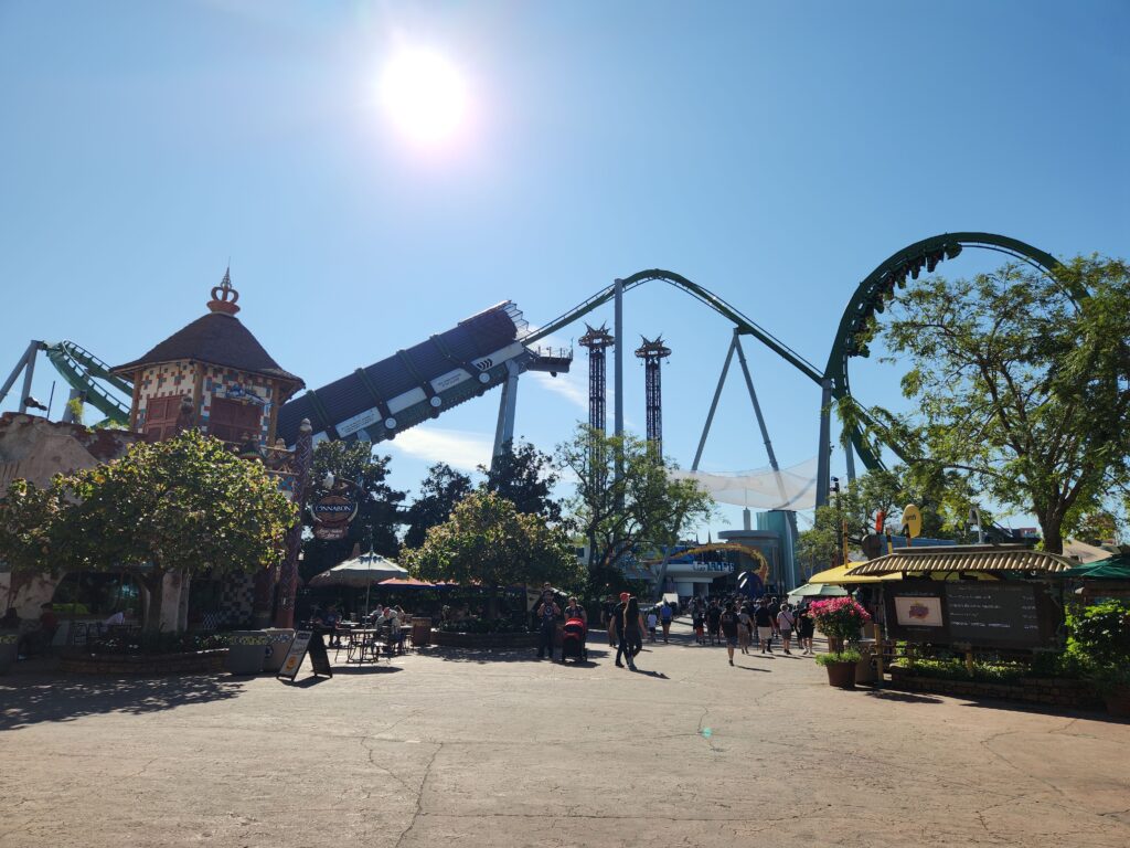 Incredible Hulk roller coaster Universal Orlando resort