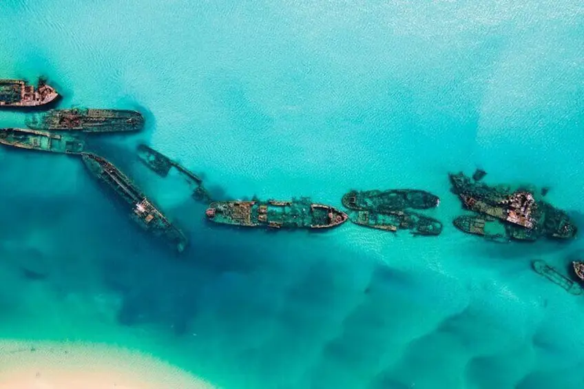 Moreton island shipwrecks