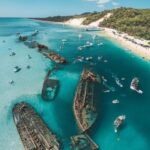 Shipwrecks at Moreton Island