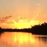 Sunset cruise Outback Queensland