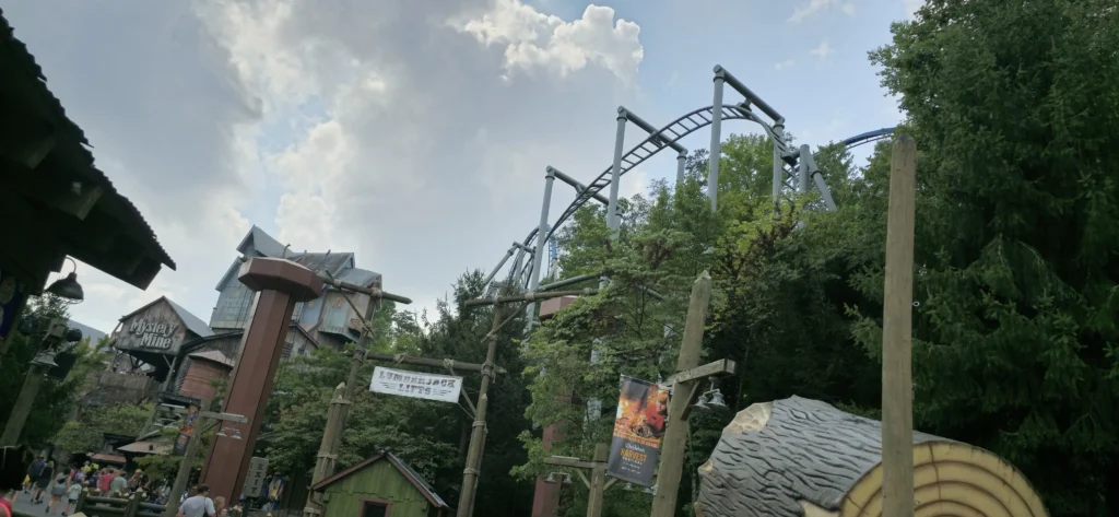 Mystery Mine ride at Dollywood