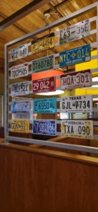 USA State number plates