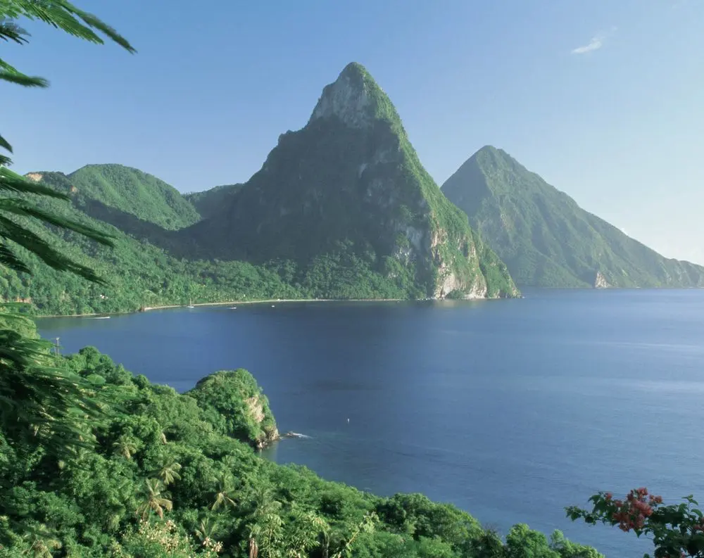 St Lucia in the Caribbean